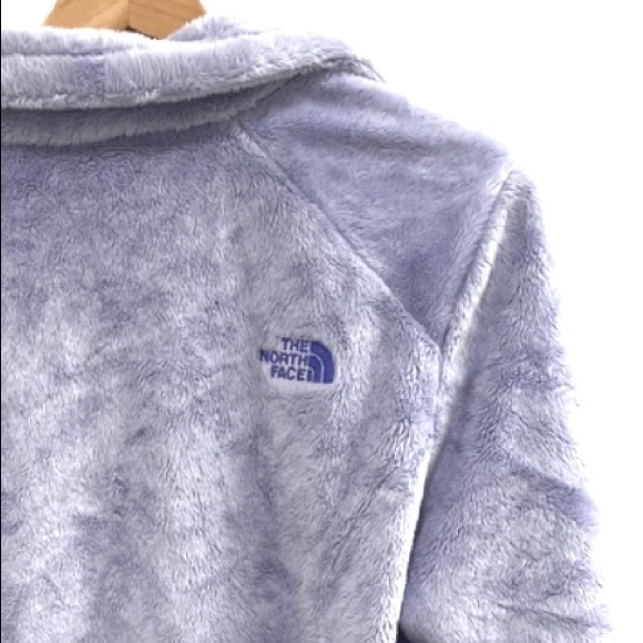 The North Face purple fleece full zip jacket medium - Picture 4 of 9